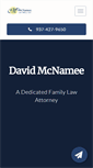 Mobile Screenshot of mcnameelawoffice.com